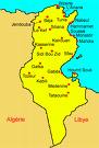 carte tunisie